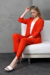 AYROBİN TURUNCU CEKET PANTOLON TAKIM