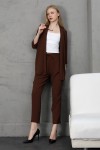 Ayrobin kumaştan kimono model ceket pantolon takım  S-M-L-XL
