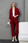 Ayrobin kumaştan kimono model ceket pantolon takım S-M-L-XL Ayrobin kumaştan kimono model ceket pantolon takım S-M-L-XL